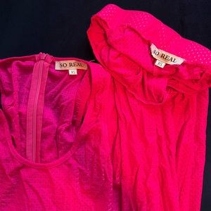 GSUWOO - Malibu Hottie Set Hot Pink